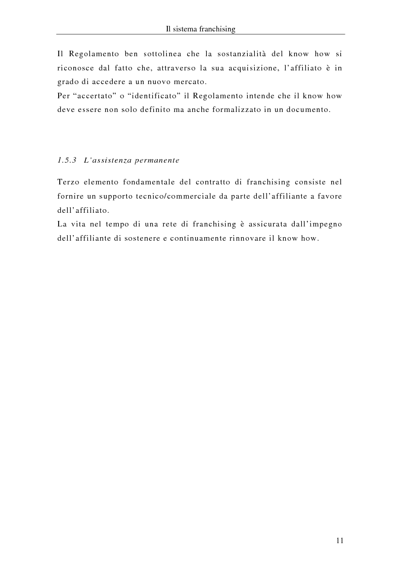 Anteprima della tesi: Il franchising internazionale nel settore moda, Pagina 14