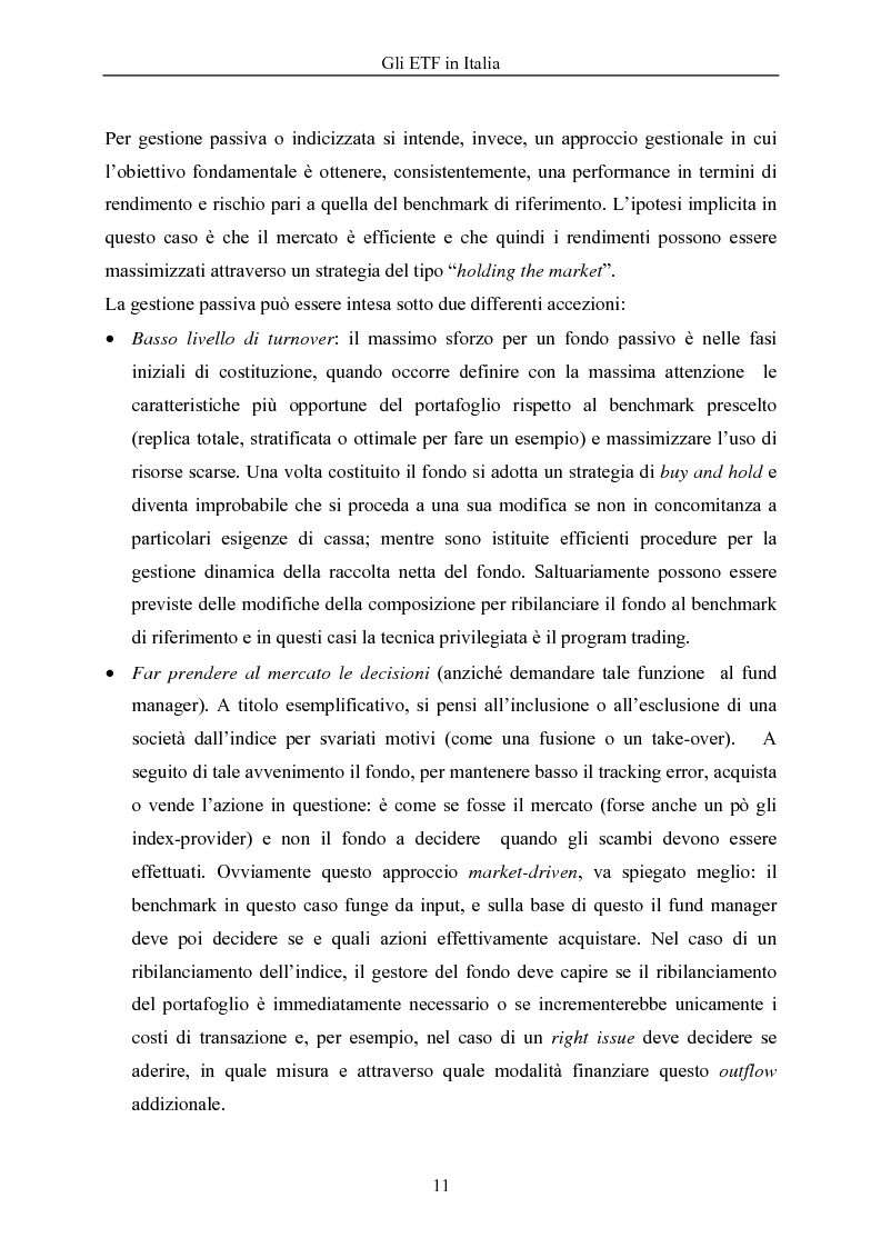 Anteprima della tesi: Gli ETF in Italia, Pagina 7