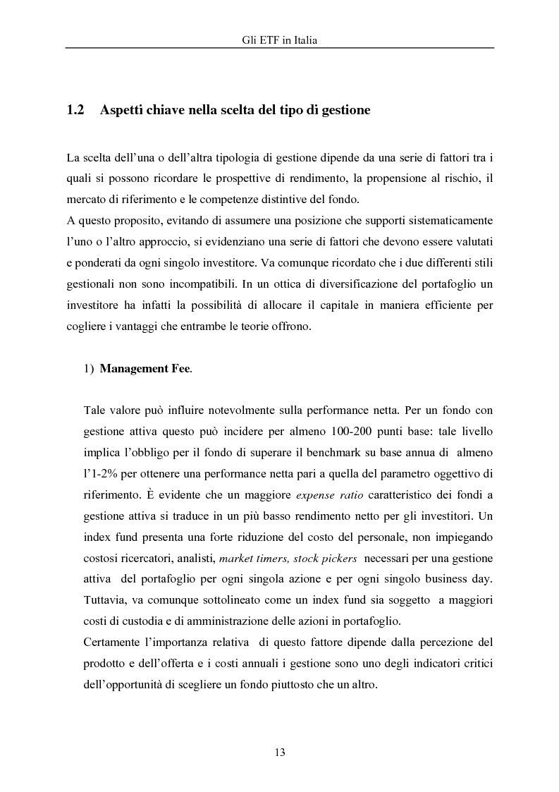 Anteprima della tesi: Gli ETF in Italia, Pagina 9