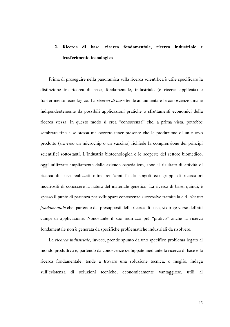 Anteprima della tesi: Gestire l'innovazione: ricerca scientifica, project management e vantaggio competitivo, Pagina 5