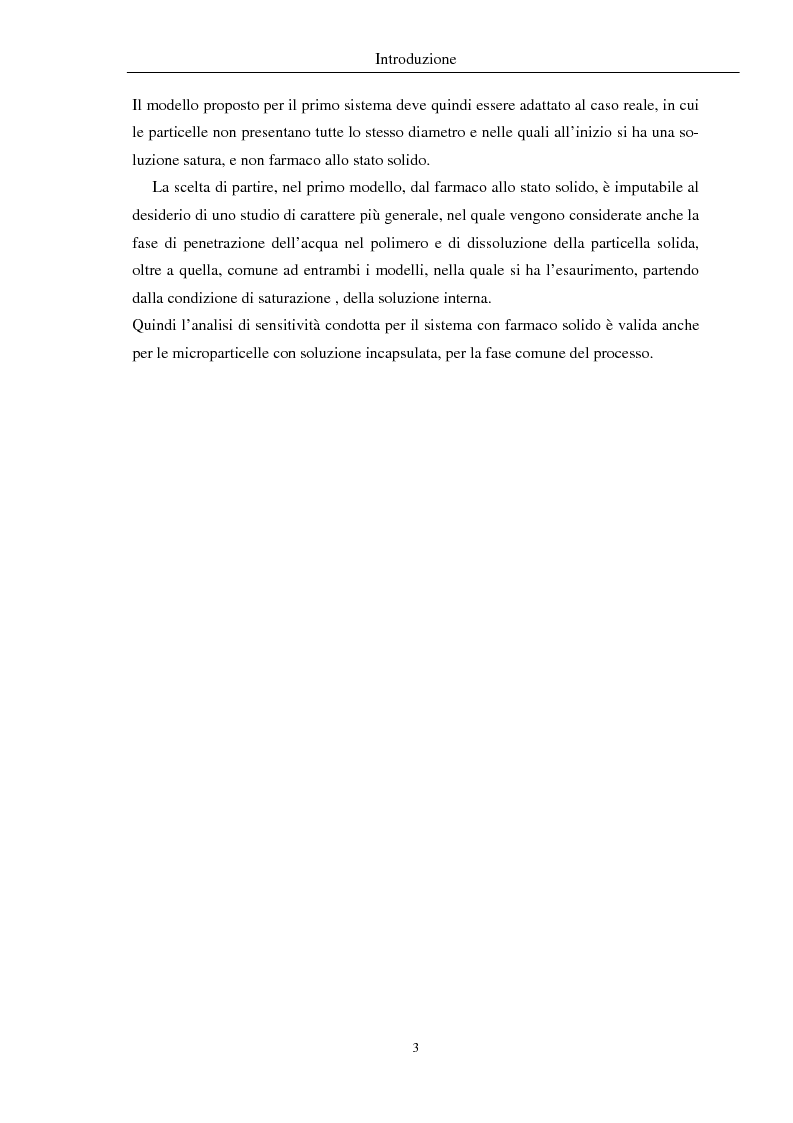 Anteprima della tesi: Fenomeni di trasporto in carrier farmaceutici, Pagina 3