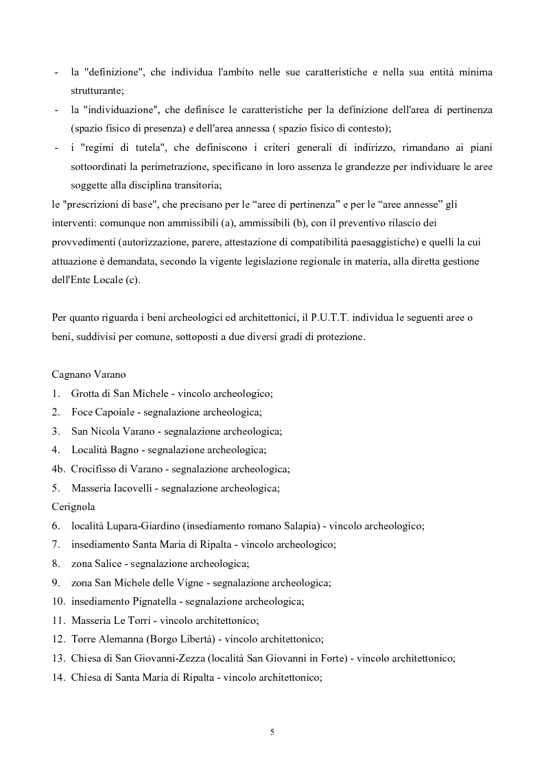 Anteprima della tesi: La Montagna del Sole: proposte per la destagionalizzazione del turismo e la valorizzazione del promontorio del Gargano, Pagina 5