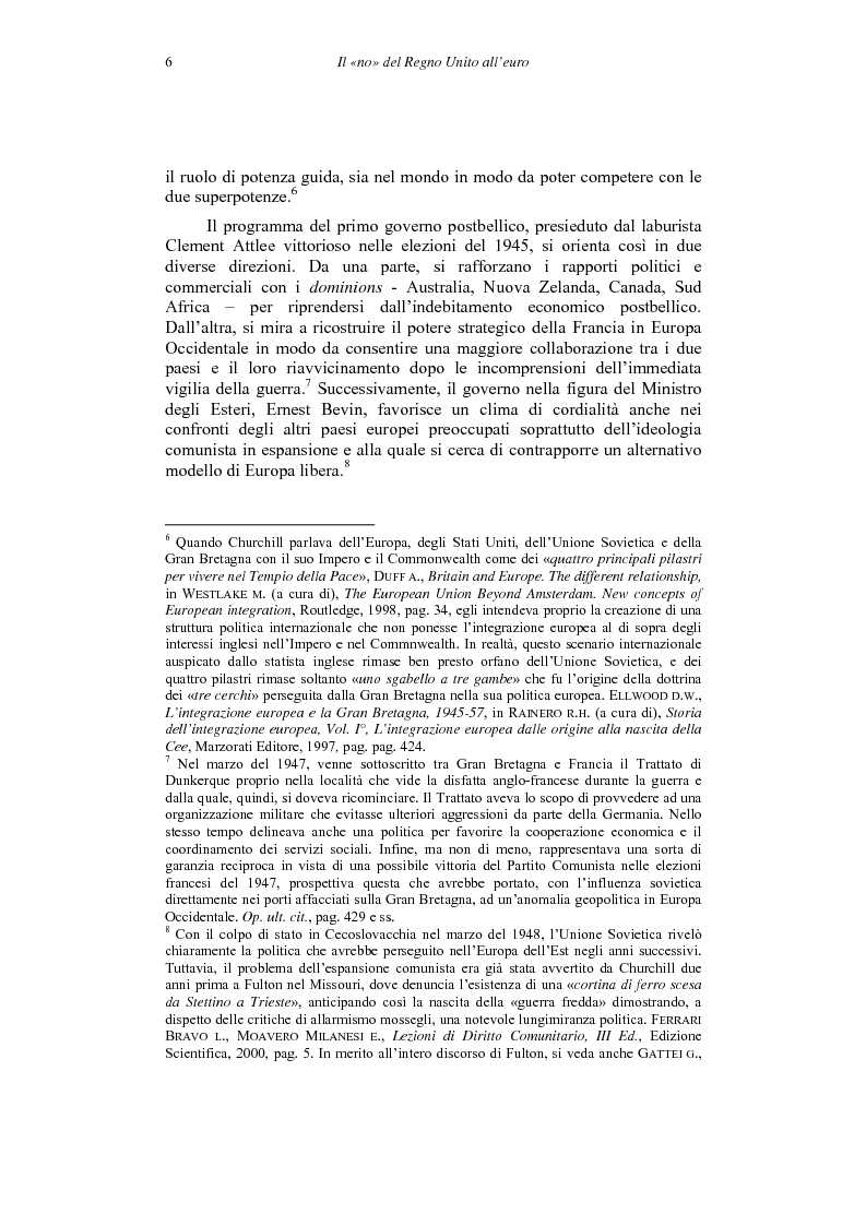 Anteprima della tesi: Il ''no'' del Regno Unito all'euro, Pagina 6