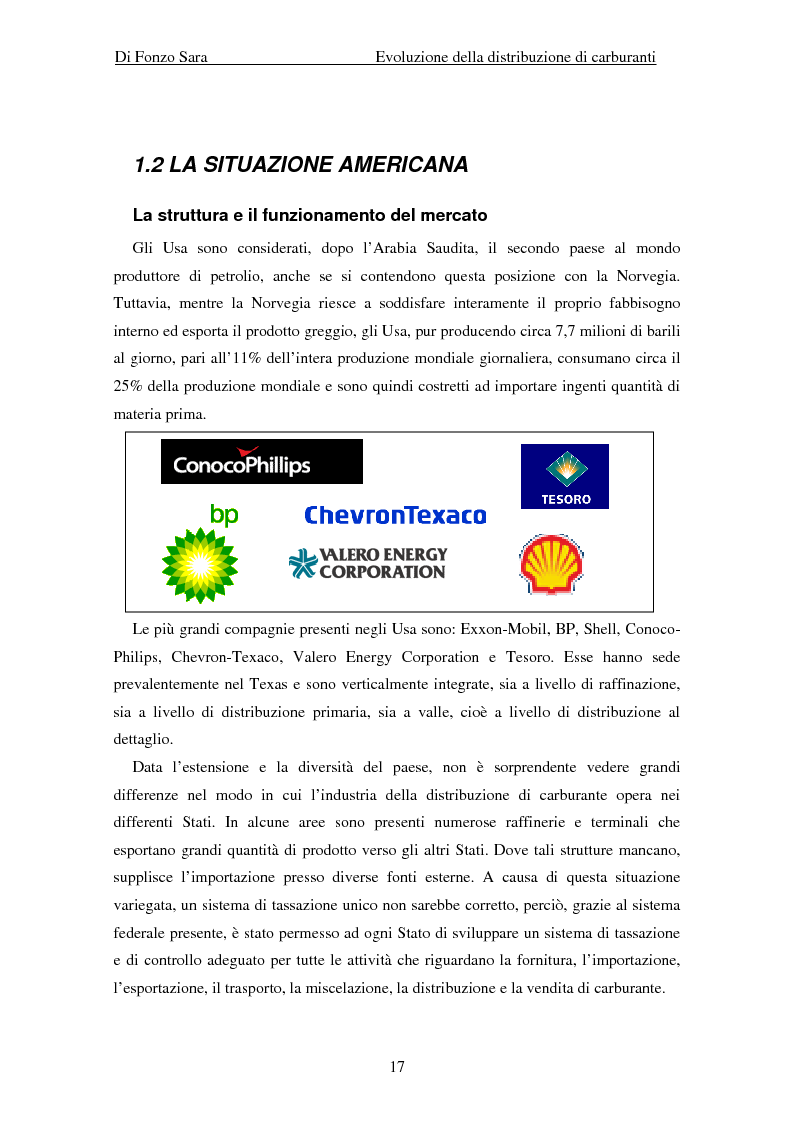 Anteprima della tesi: Evoluzione della distribuzione di carburanti, Pagina 11