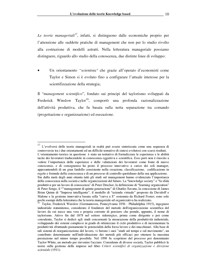Anteprima della tesi: I sistemi informativi a supporto della gestione della conoscenza negli enti di ricerca: il caso ENEA, Pagina 15