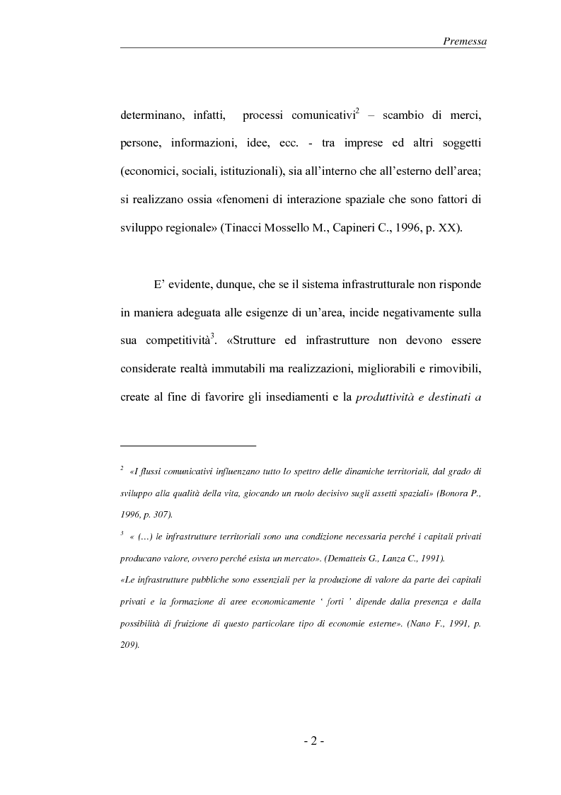 Anteprima della tesi: Il Sistema infrastrutturale del Lazio meridionale, Pagina 2