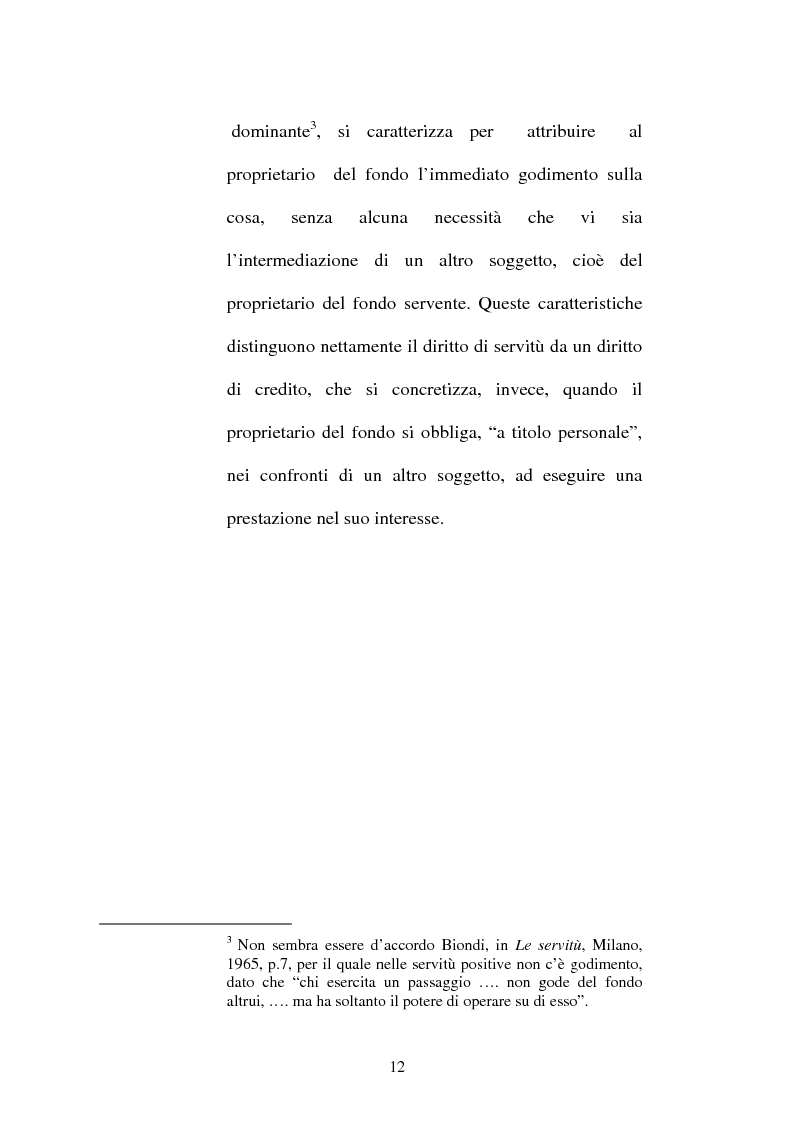 Anteprima della tesi: Le servitù atipiche, Pagina 13