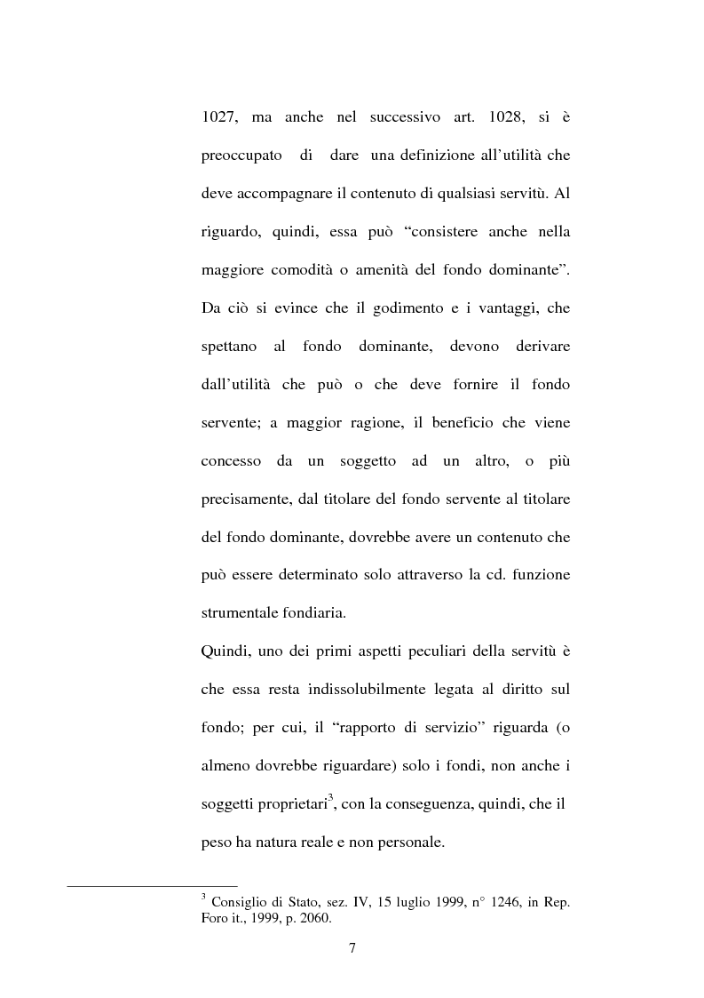 Anteprima della tesi: Le servitù atipiche, Pagina 8