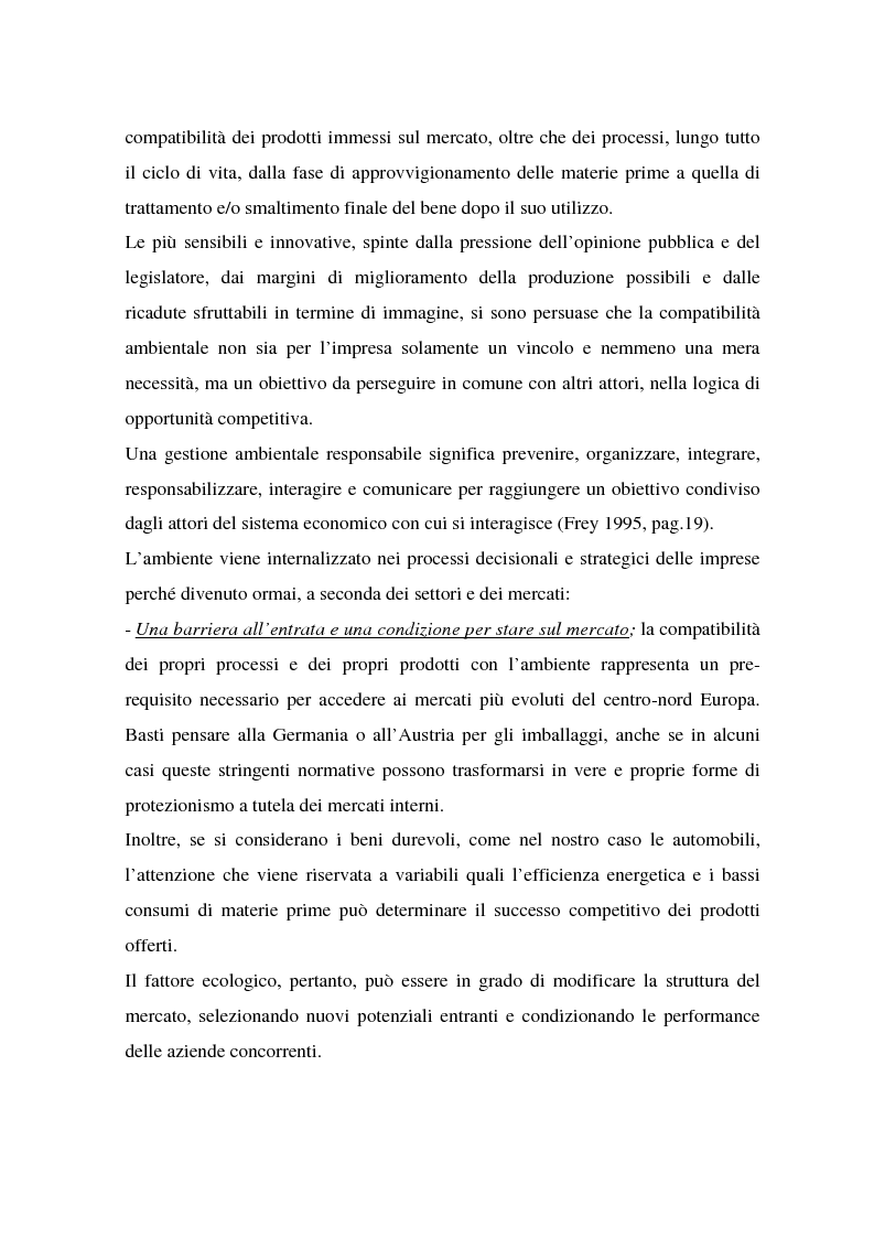 Anteprima della tesi: La gestione ambientale nel settore automobilistico: il caso del gruppo Volvo, Pagina 12