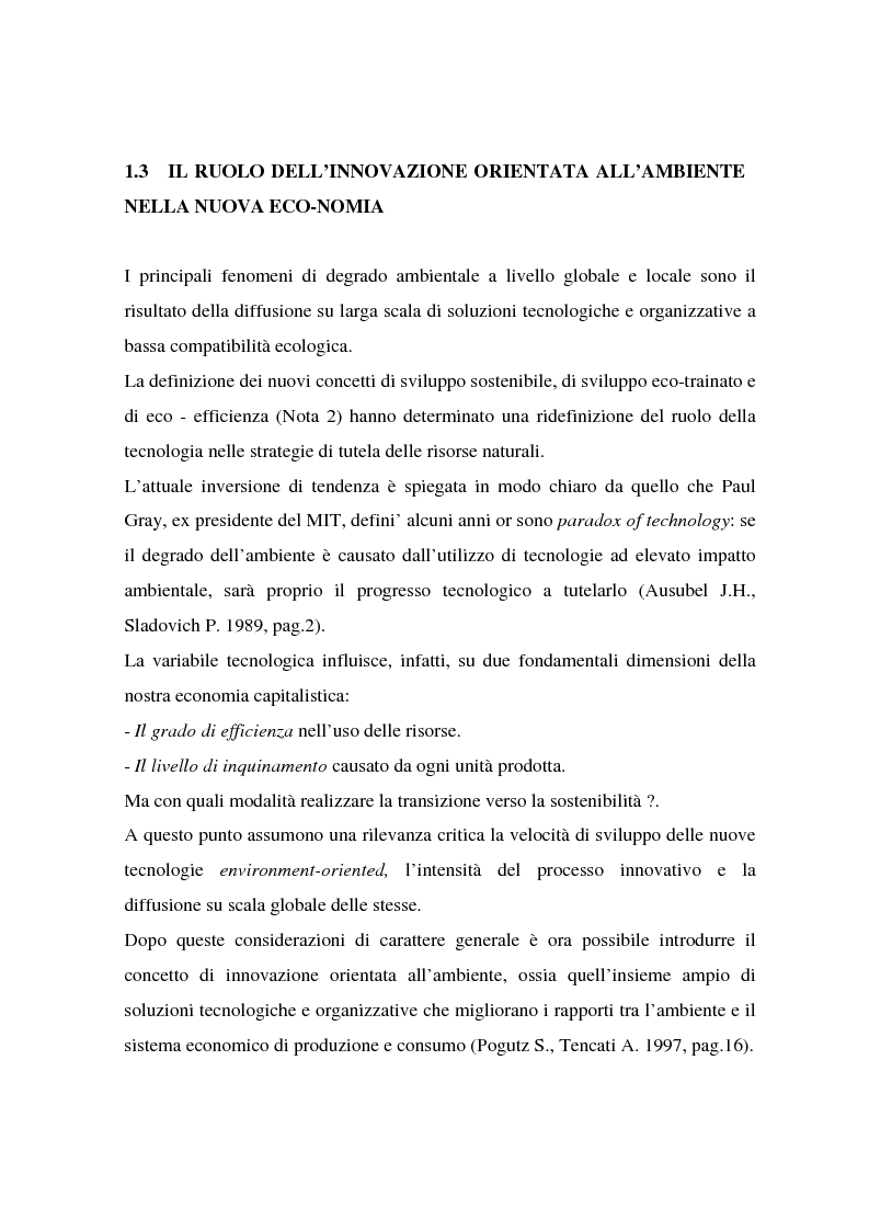 Anteprima della tesi: La gestione ambientale nel settore automobilistico: il caso del gruppo Volvo, Pagina 14