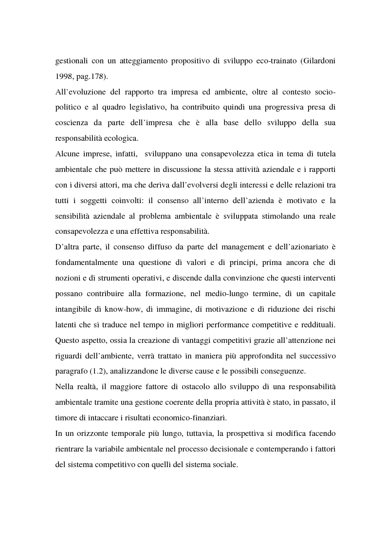 Anteprima della tesi: La gestione ambientale nel settore automobilistico: il caso del gruppo Volvo, Pagina 8