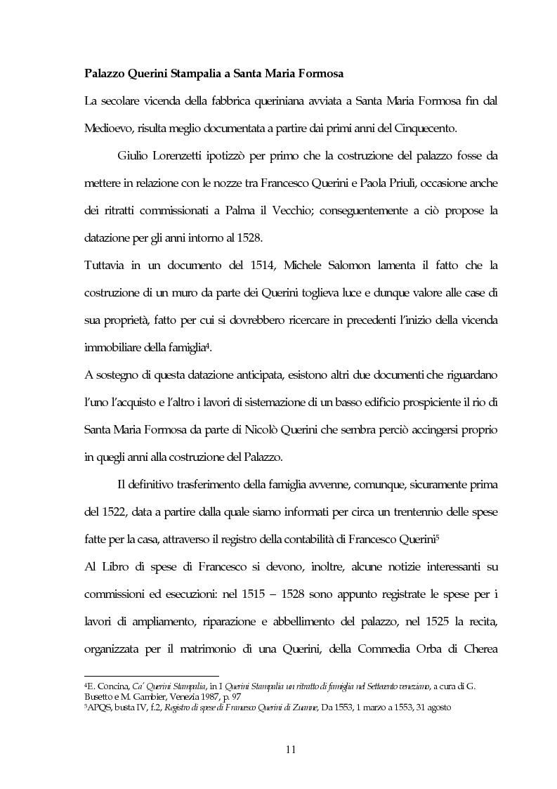 Anteprima della tesi: Il Museo Querini Stampalia da galleria patrizia a macchina della memoria. Appunti per una storia, 1869- 2004, Pagina 11
