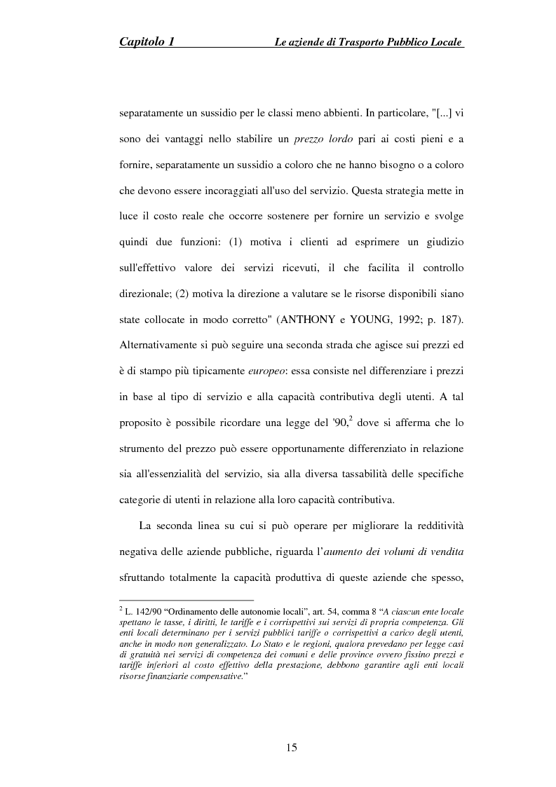 Anteprima della tesi: Cooperazione e Competizione nel Trasporto Pubblico Locale: il Caso Metronapoli, Pagina 10