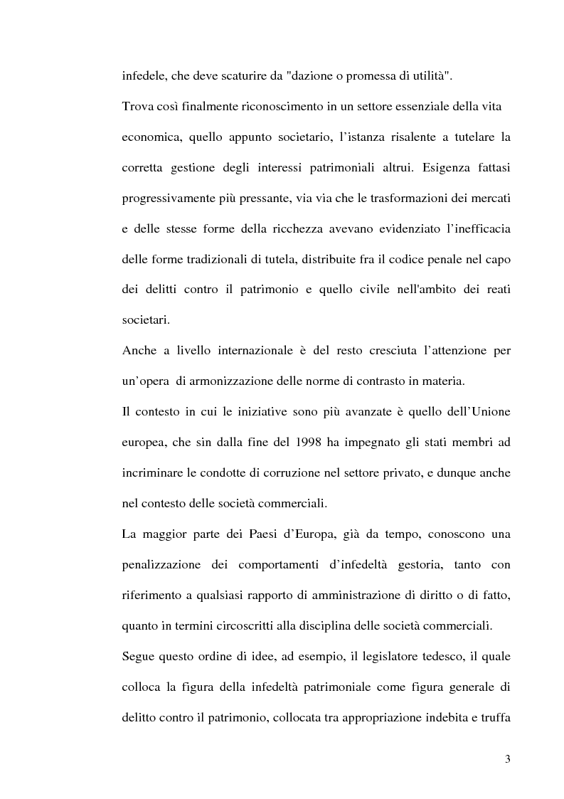 Anteprima della tesi: Le fattispecie di Infedeltà, Pagina 3