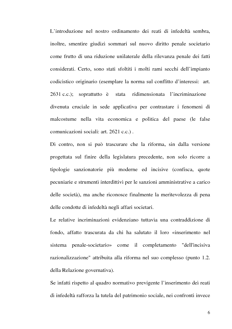 Anteprima della tesi: Le fattispecie di Infedeltà, Pagina 6