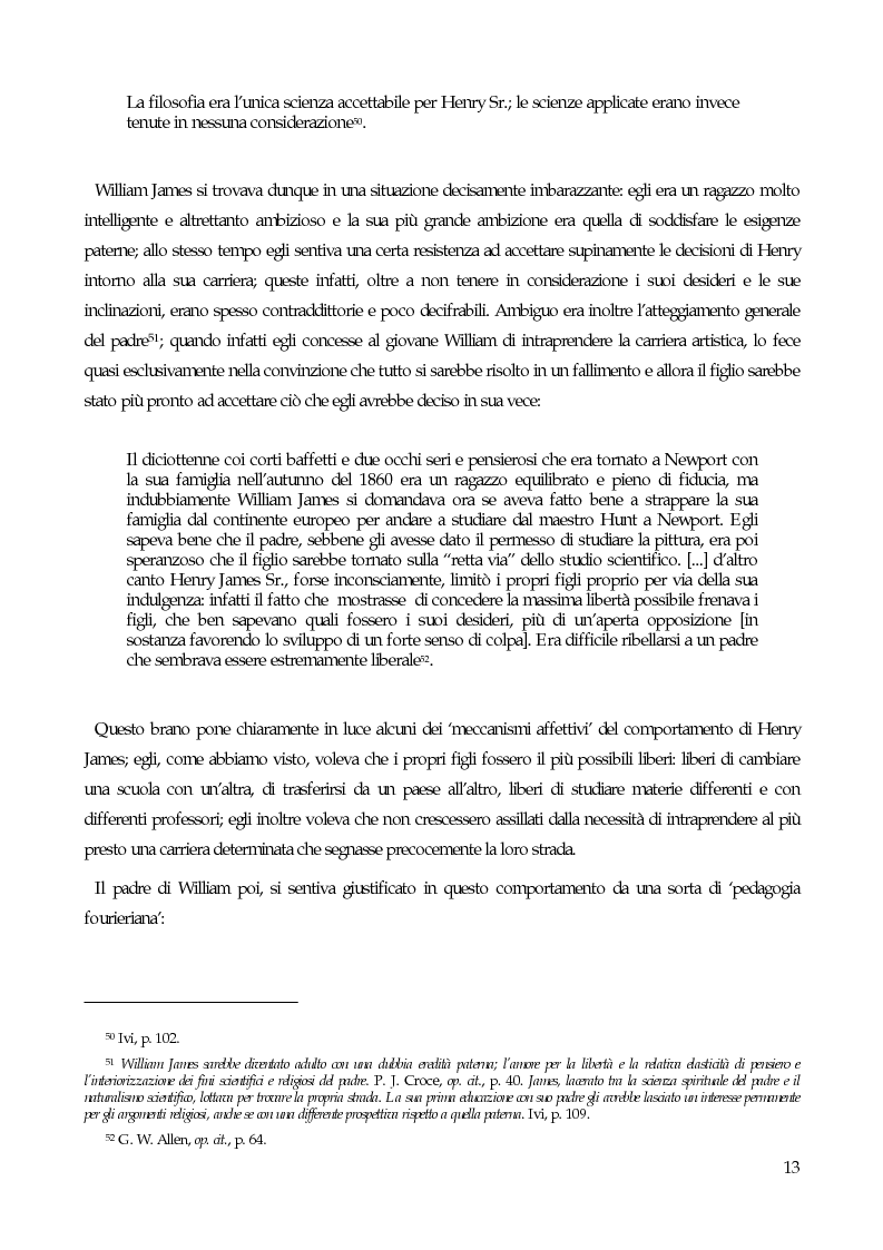 Anteprima della tesi: William James, filosofo della libertà, Pagina 15