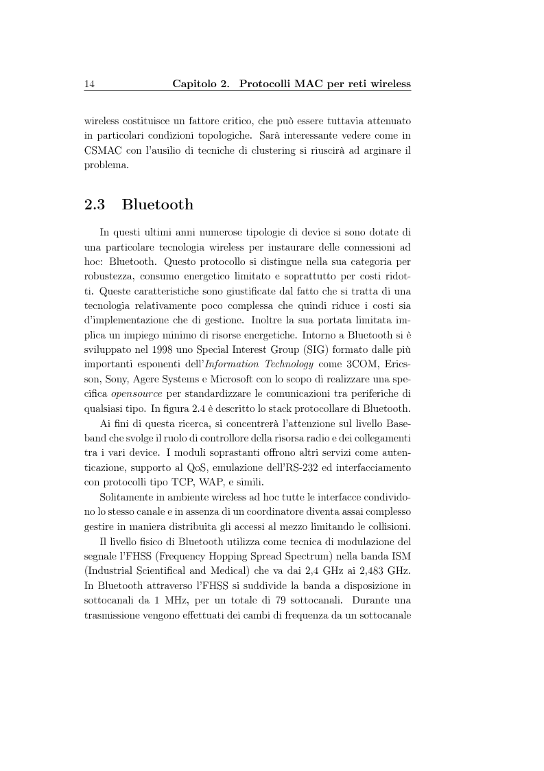 Anteprima della tesi: Un protocollo MAC multicanale per reti wireless ad-hoc, Pagina 12