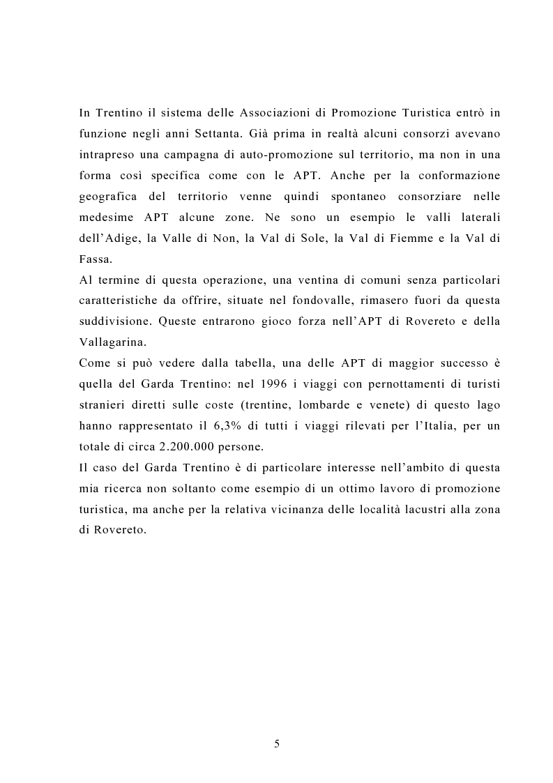 Anteprima della tesi: L'impatto socioculturale del turismo: il Mart di Rovereto, Pagina 5