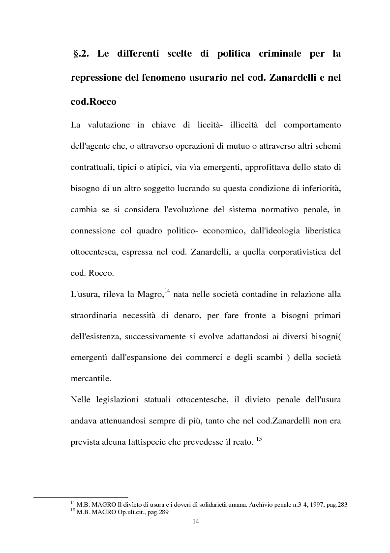 Anteprima della tesi: Il mutuo ad interesse usurario, Pagina 11