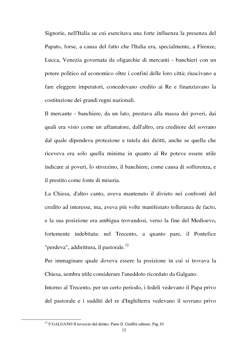 Anteprima della tesi: Il mutuo ad interesse usurario, Pagina 9