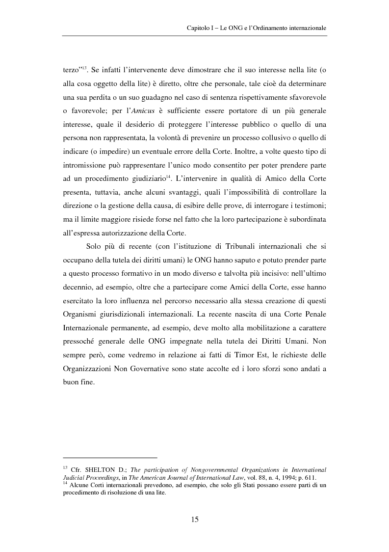 Anteprima della tesi: Il ruolo delle Organizzazioni Non Governative nel sistema del Tribunale Penale Internazionale per i crimini commessi nel territorio dell'ex Jugoslavia, Pagina 15