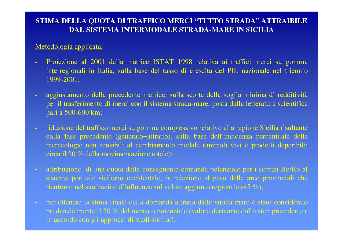 Anteprima della tesi: La logica del sistema portuale per lo sviluppo del trasporto combinato strada-mare in Sicilia, Pagina 10