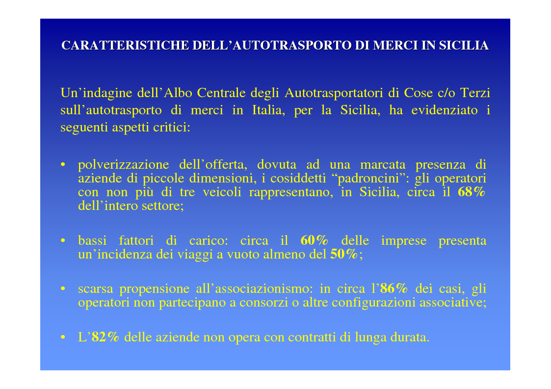 Anteprima della tesi: La logica del sistema portuale per lo sviluppo del trasporto combinato strada-mare in Sicilia, Pagina 14