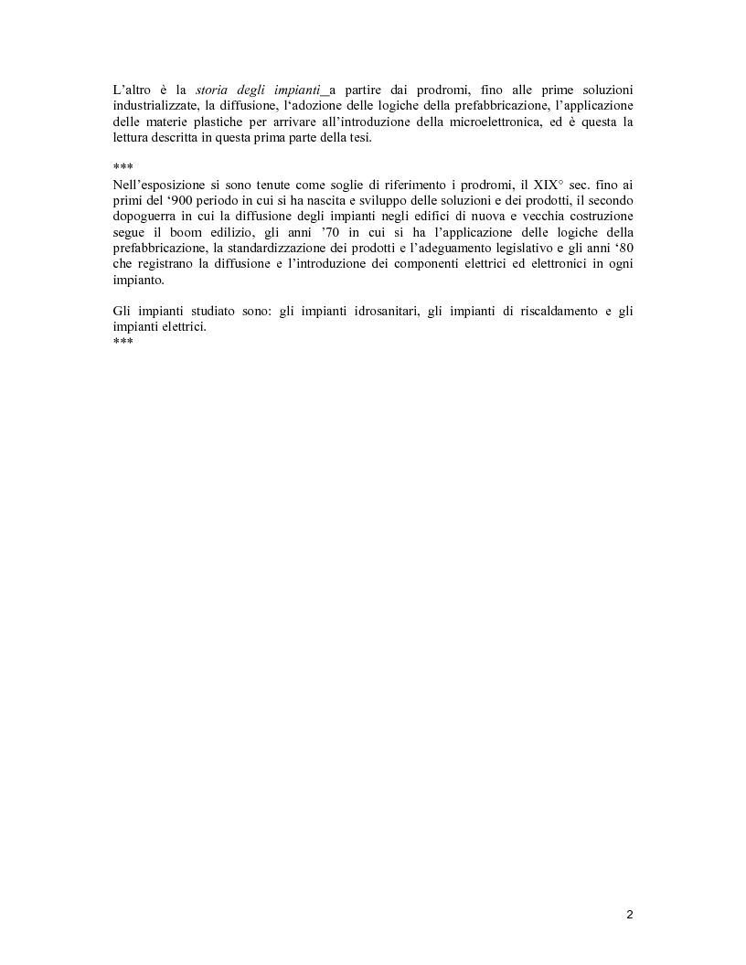 Anteprima della tesi: Conservazione e impianti; per un approfondimento della conservazione della componente impiantistica nel patrimonio esistente, Pagina 5
