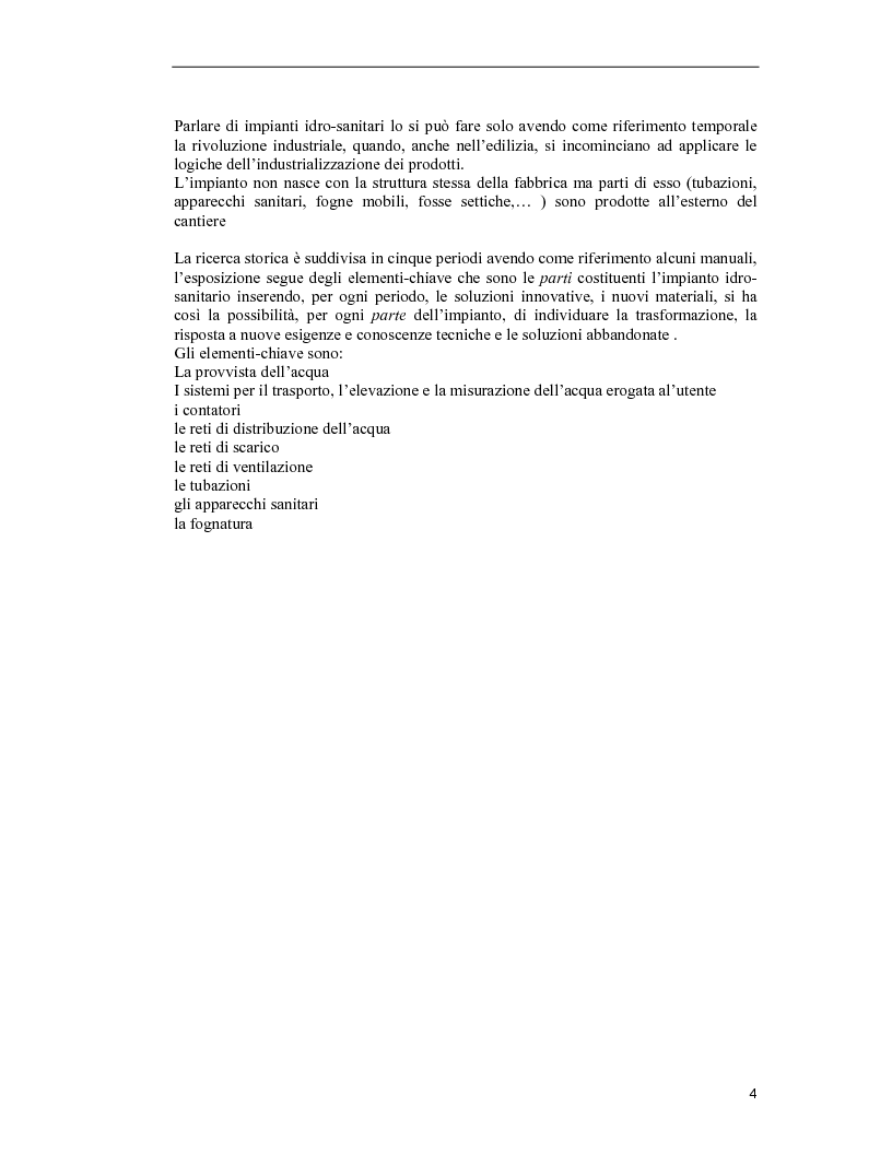 Anteprima della tesi: Conservazione e impianti; per un approfondimento della conservazione della componente impiantistica nel patrimonio esistente, Pagina 7