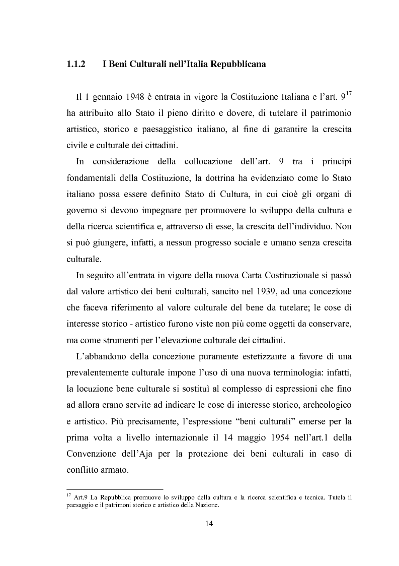 Anteprima della tesi: La promozione della cultura museale on line, Pagina 10