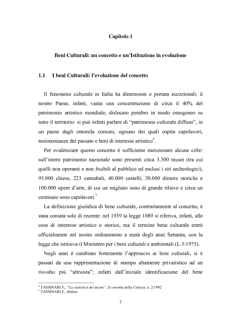Anteprima della tesi: La promozione della cultura museale on line, Pagina 3