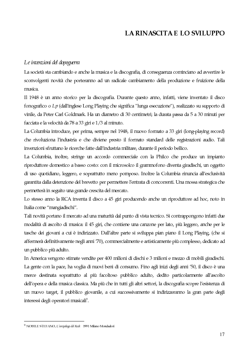 Anteprima della tesi: Il marketing strategico nell'industria discografica. Il caso BMG Ricordi, Pagina 12