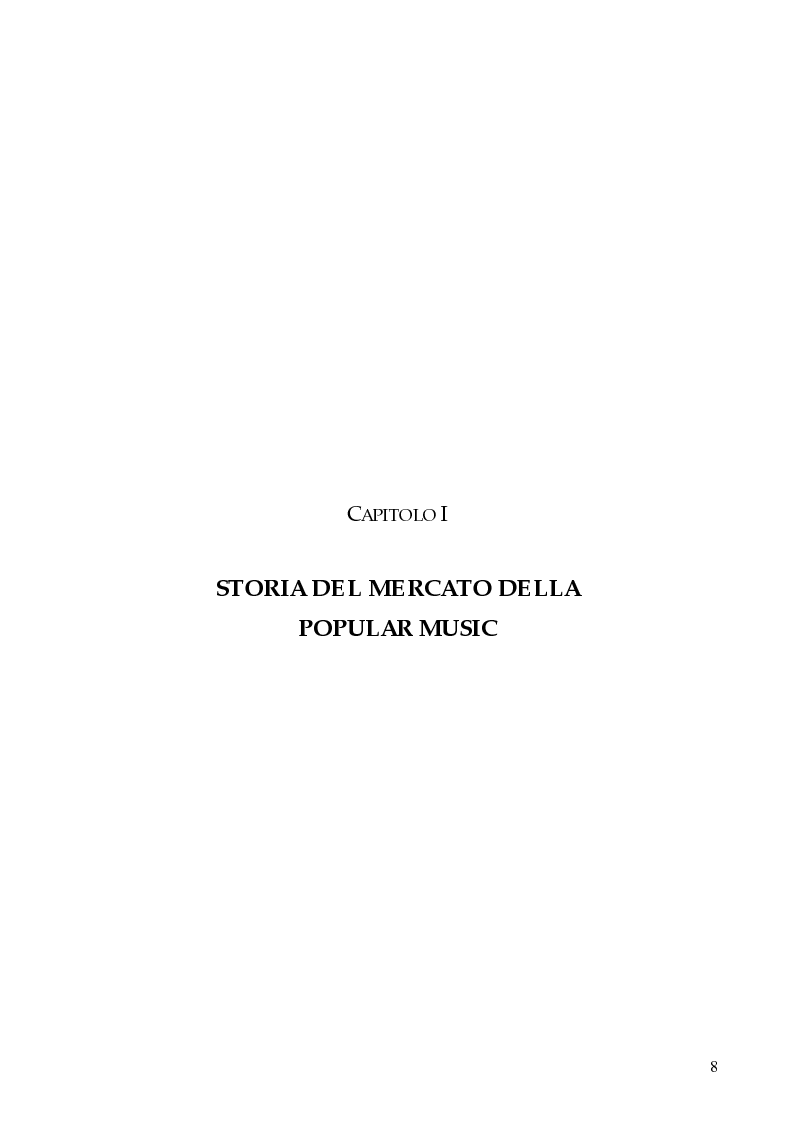 Anteprima della tesi: Il marketing strategico nell'industria discografica. Il caso BMG Ricordi, Pagina 3
