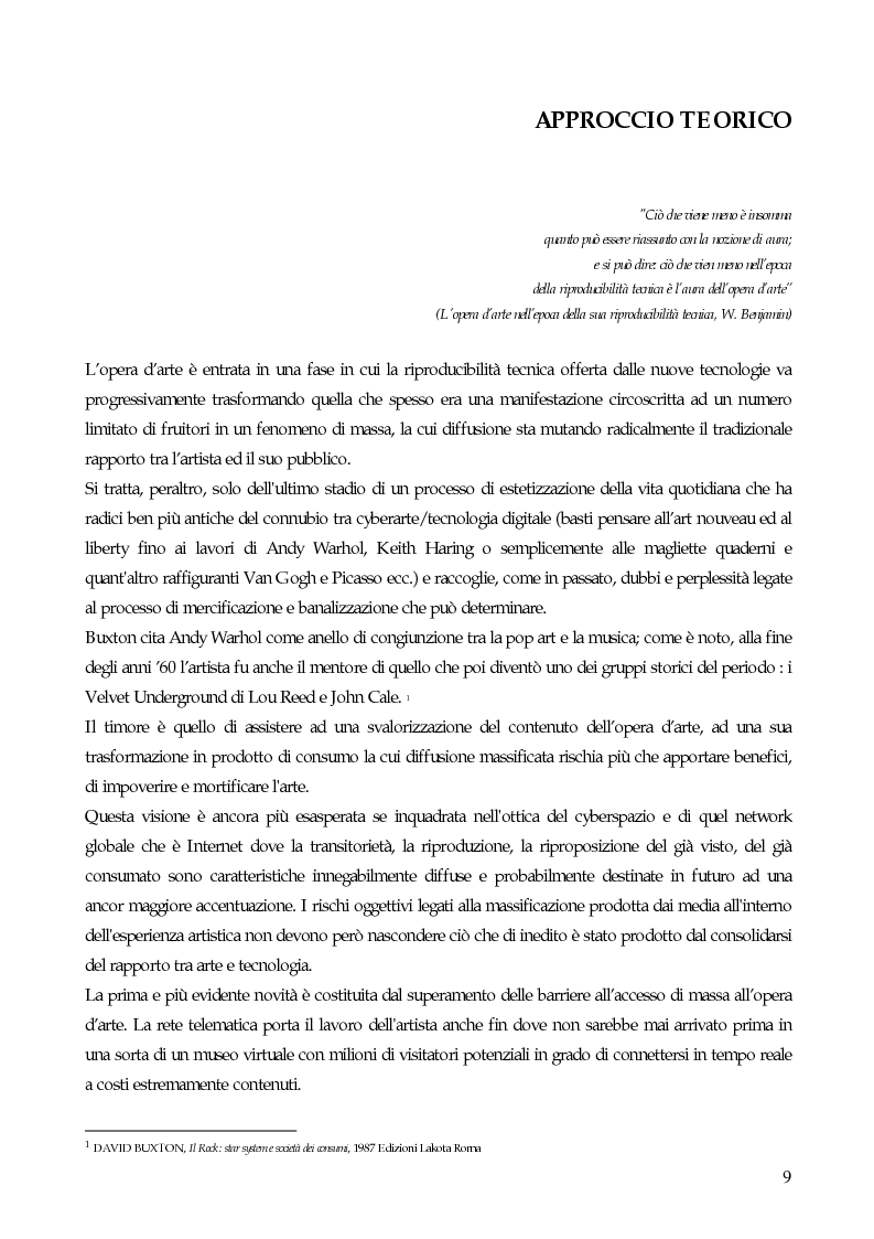 Anteprima della tesi: Il marketing strategico nell'industria discografica. Il caso BMG Ricordi, Pagina 4