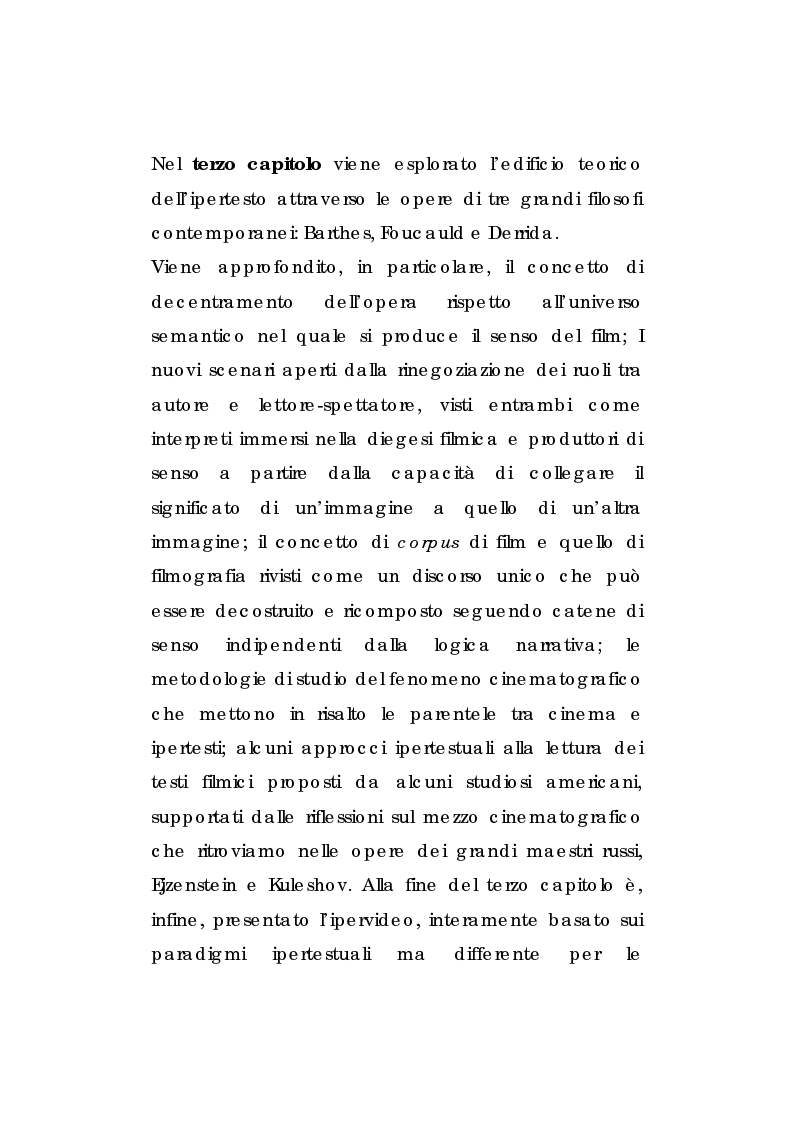 Anteprima della tesi: Approccio all'analisi filmica in Ipervideo: l'opera di Pedro Almodòvar, Pagina 2