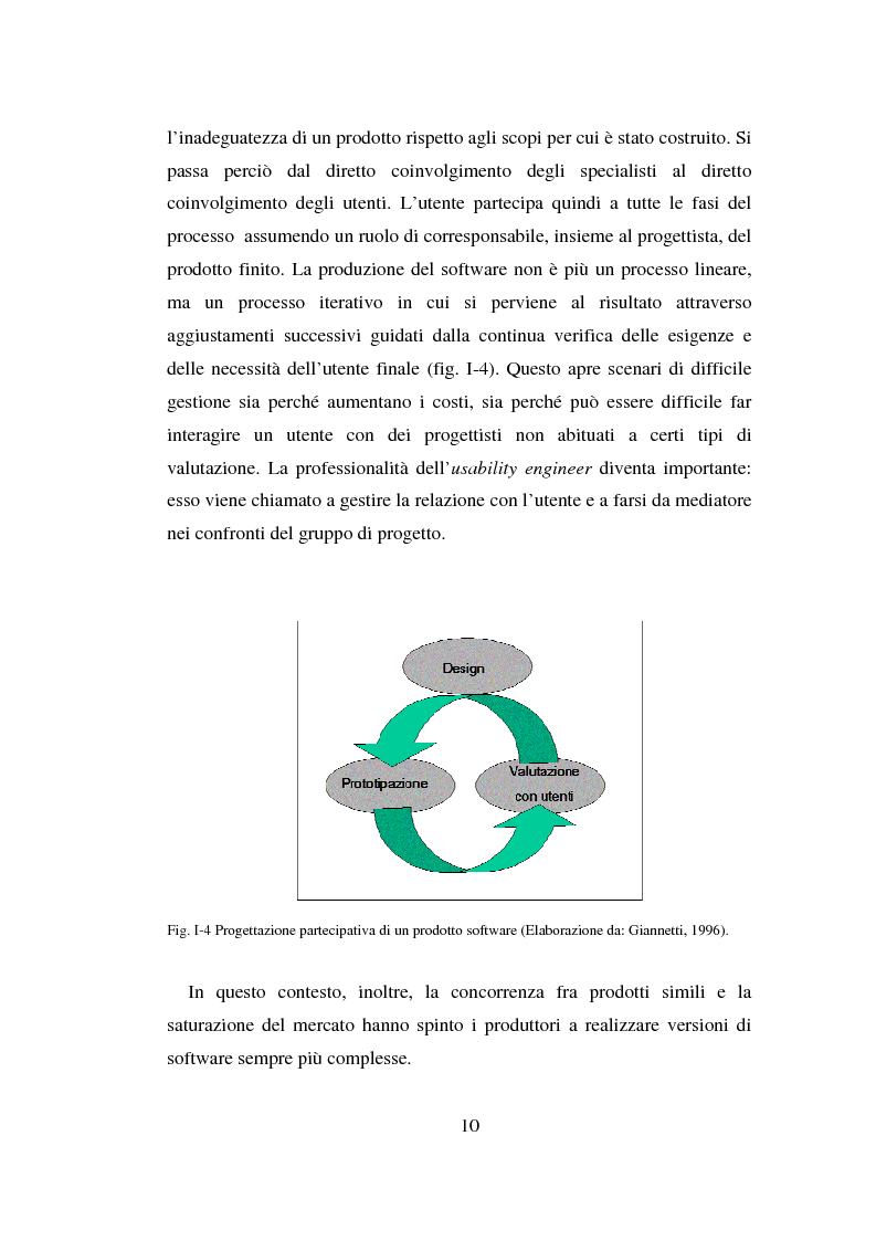 Anteprima della tesi: Qualità ed usabilità dei siti Web, Pagina 14