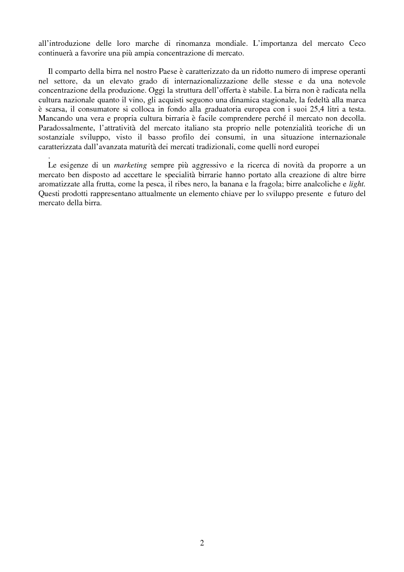 Anteprima della tesi: L'industria della birra, Pagina 2