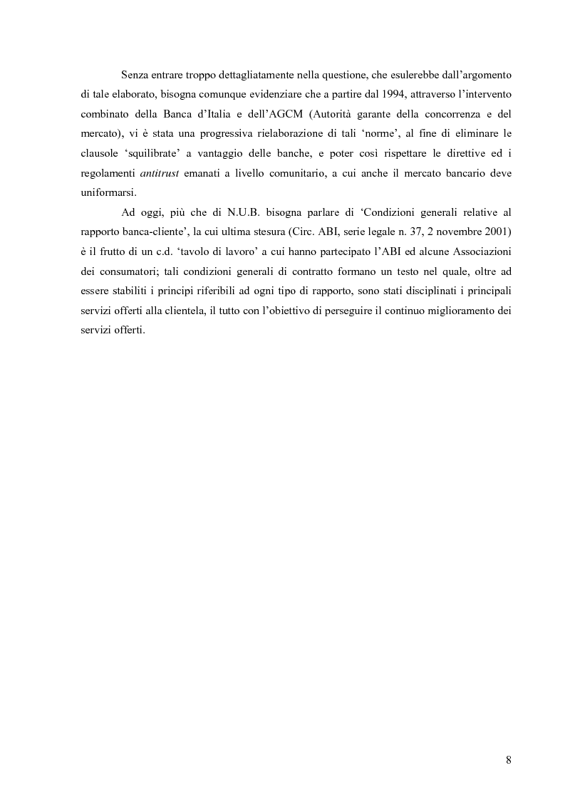 Anteprima della tesi: Orientamenti giurisprudenziali in tema di revocatoria fallimentare delle rimesse bancarie, Pagina 4