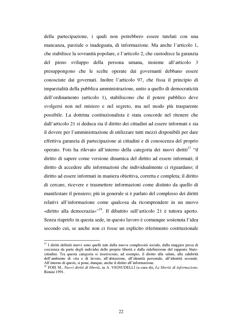 Anteprima della tesi: Gli uffici stampa delle pubbliche amministrazioni, Pagina 15