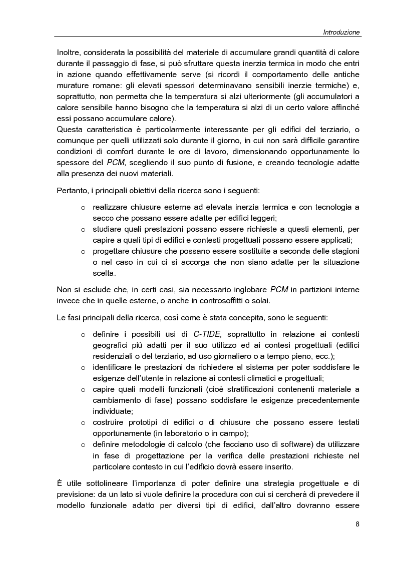Anteprima della tesi: Progettazione e studio del comportamento termico di pannelli sandwich contenenti materiale a cambiamento di fase (PCM) tramite analisi numerica e sperimentale, Pagina 8