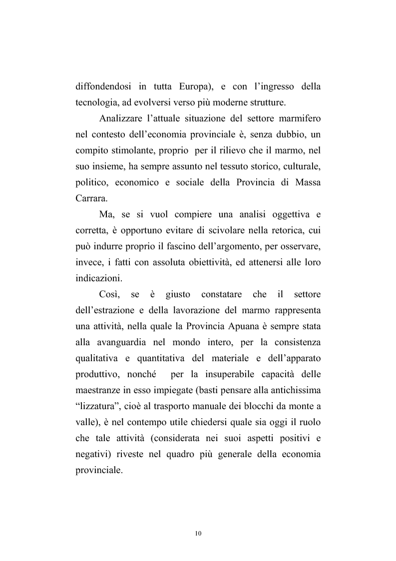Anteprima della tesi: Disciplina giuridica degli agri marmiferi, Pagina 10