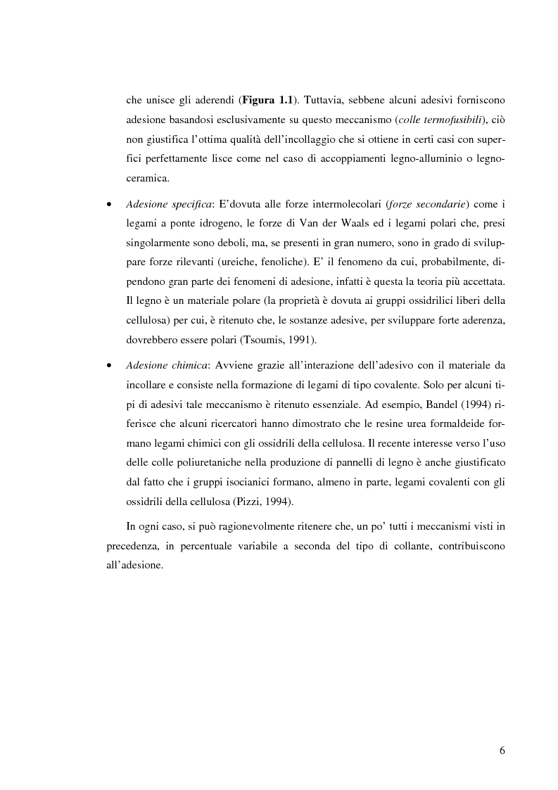 Anteprima della tesi: Prove di incollaggio per legno lamellare di Robinia Pseudoacacia L. destinato all'impiego in ambiente esterno, Pagina 6