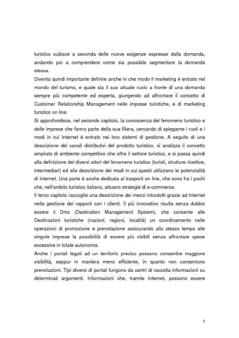 Anteprima della tesi: Il marketing relazionale nel settore turistico, Pagina 3