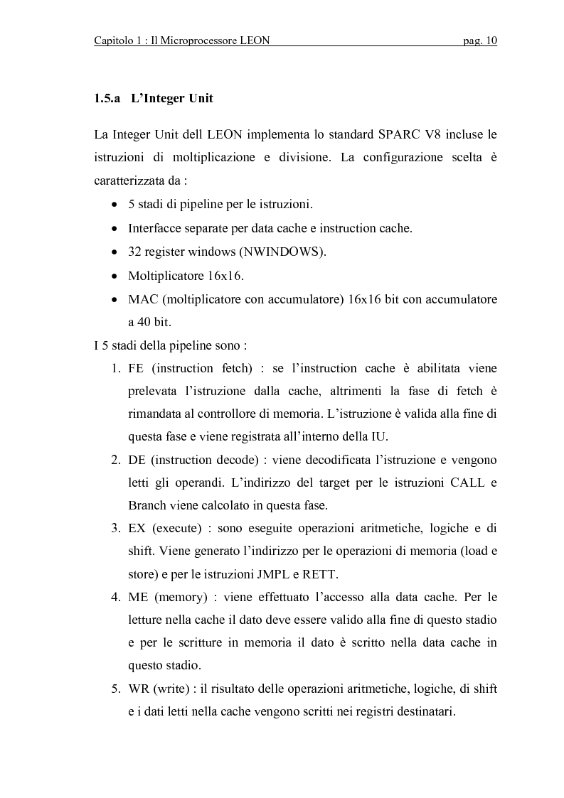 Anteprima della tesi: Progettazione VLSI di un coprocessore matematico per sistemi embedded, Pagina 14