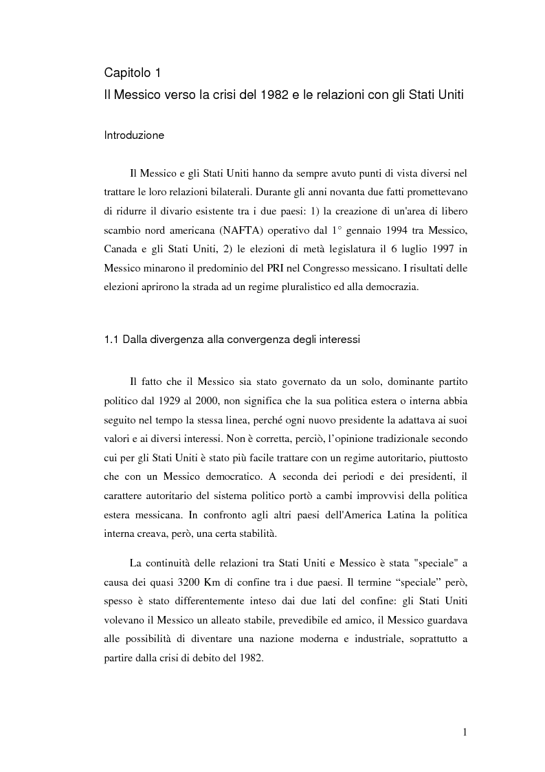 Anteprima della tesi: Il crollo del peso messicano e cenni sulla crisi asiatica, Pagina 10