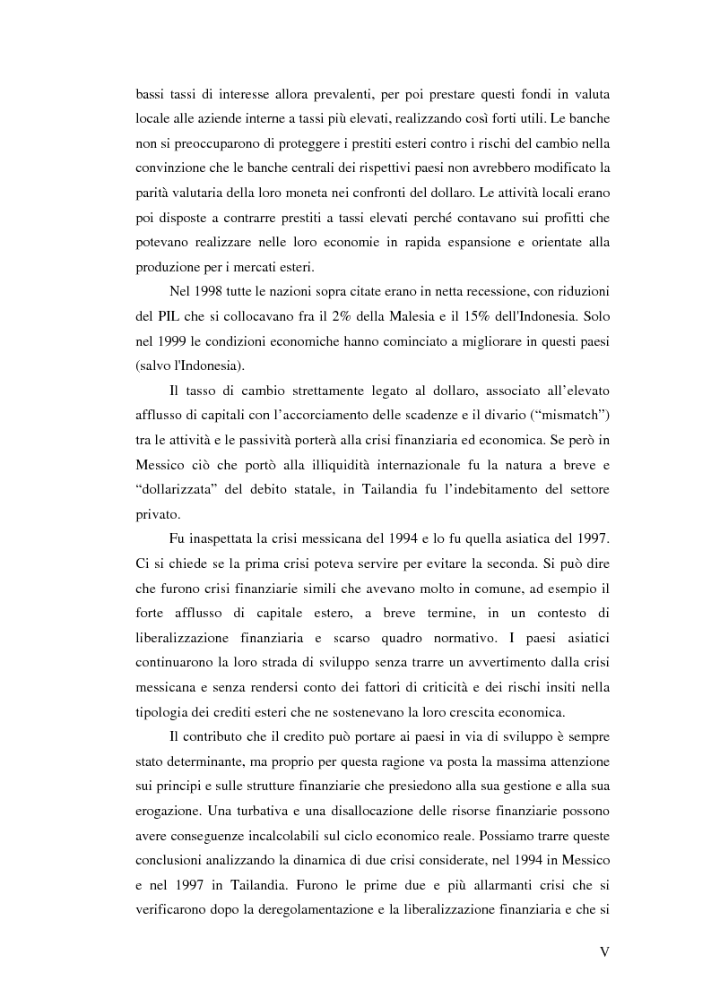 Anteprima della tesi: Il crollo del peso messicano e cenni sulla crisi asiatica, Pagina 5