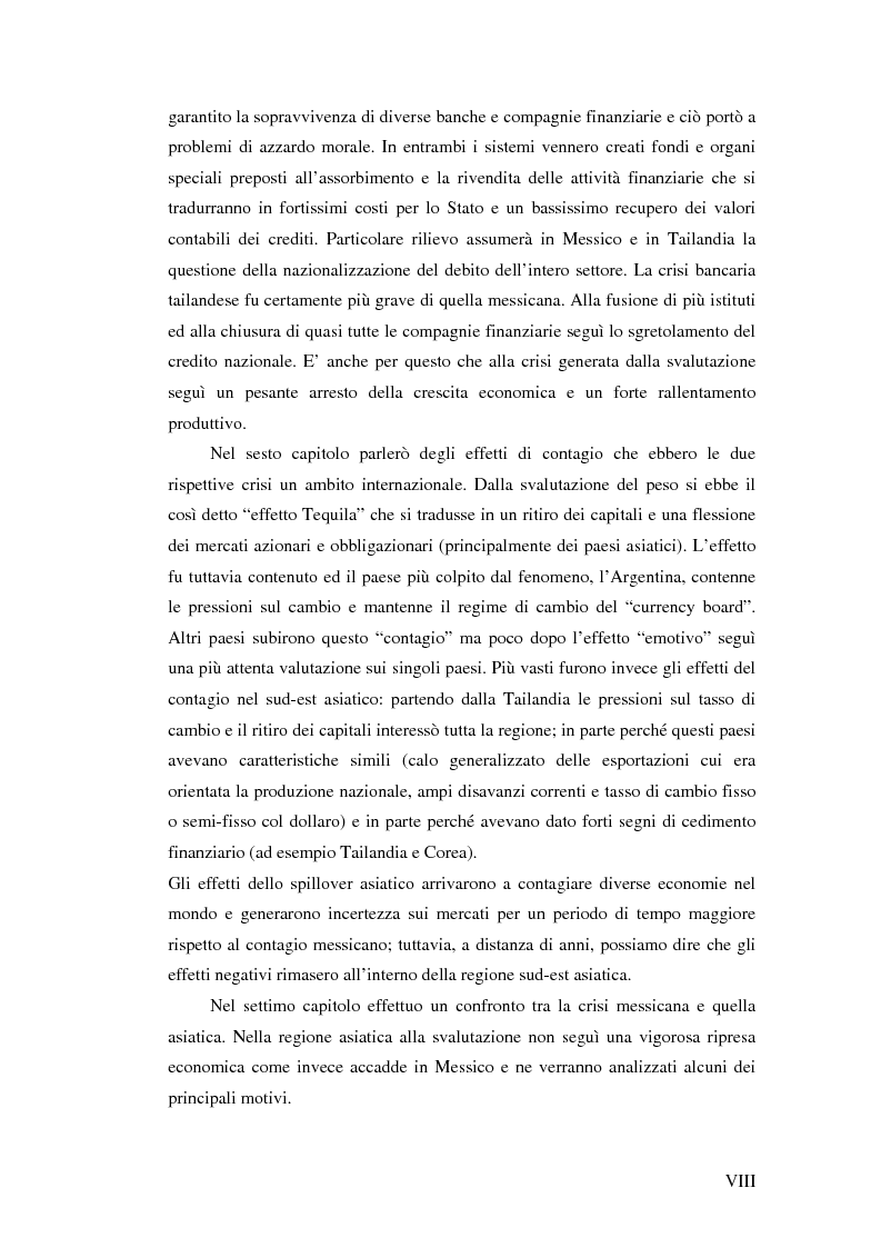 Anteprima della tesi: Il crollo del peso messicano e cenni sulla crisi asiatica, Pagina 8