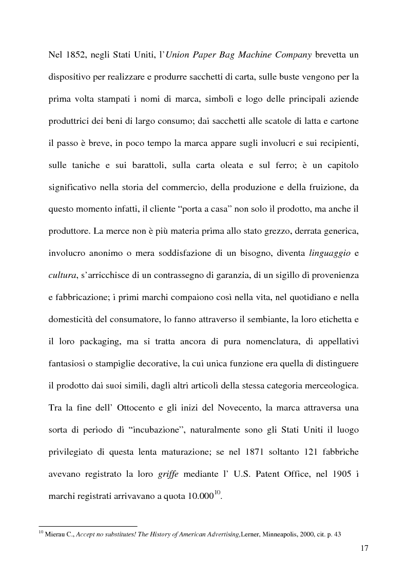 Anteprima della tesi: Politiche di E-branding: come sviluppare la marca attraverso le nuove tecnologie, Pagina 13