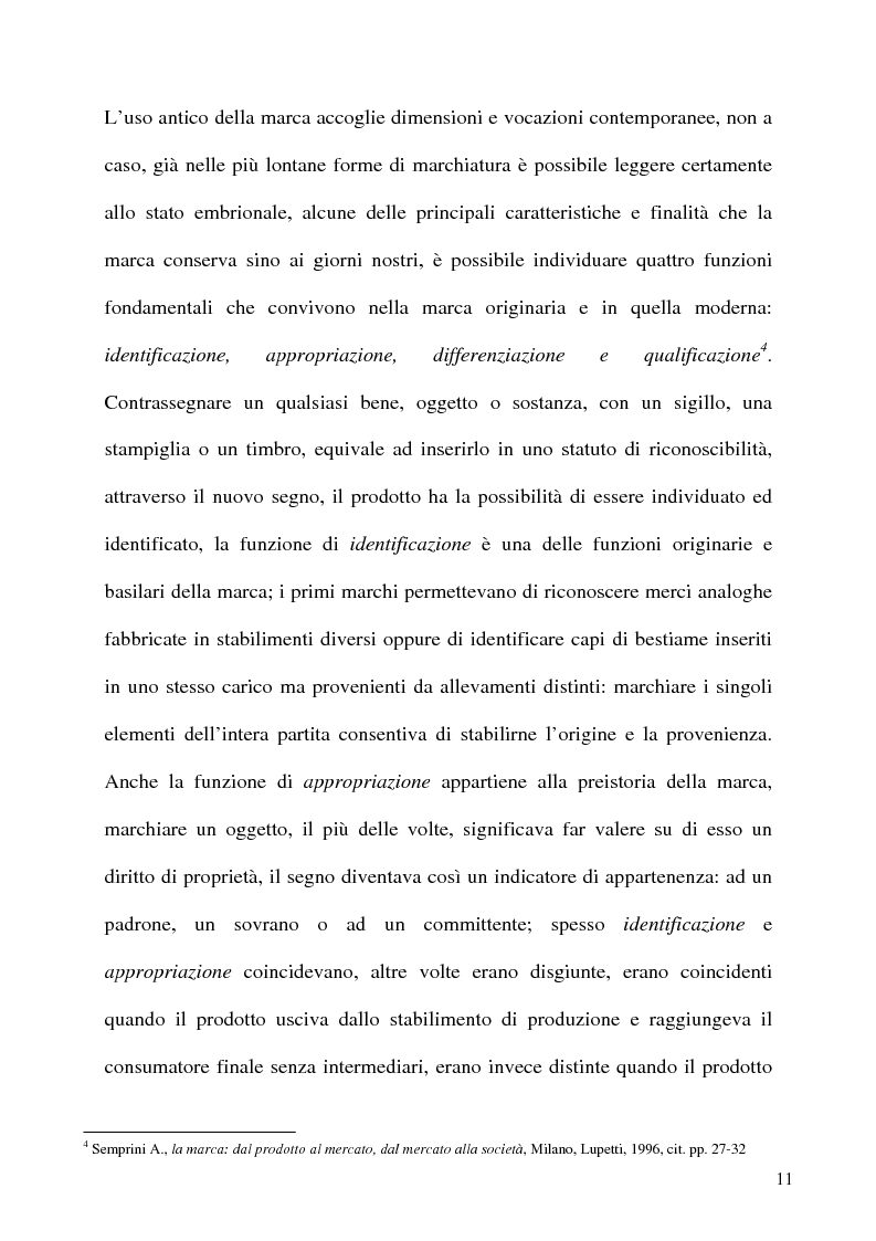Anteprima della tesi: Politiche di E-branding: come sviluppare la marca attraverso le nuove tecnologie, Pagina 7