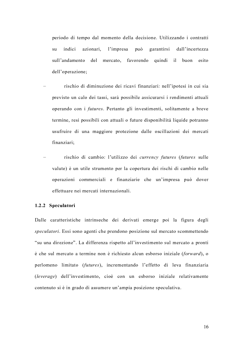 Anteprima della tesi: Il mercato italiano degli stock futures, Pagina 12
